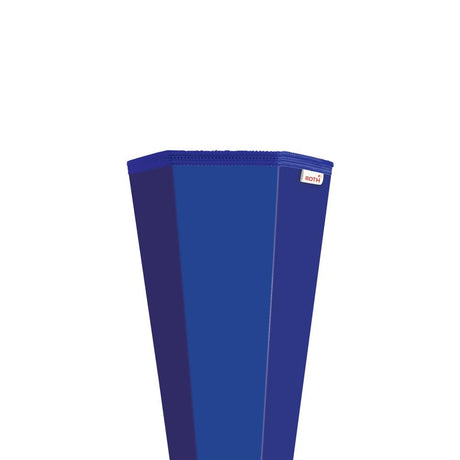 Roth Schultüte-Rohling/Basteltüte, ultramarinblau, 85cm, eckig, Rot(h)-Spitze, ohne Verschluss
