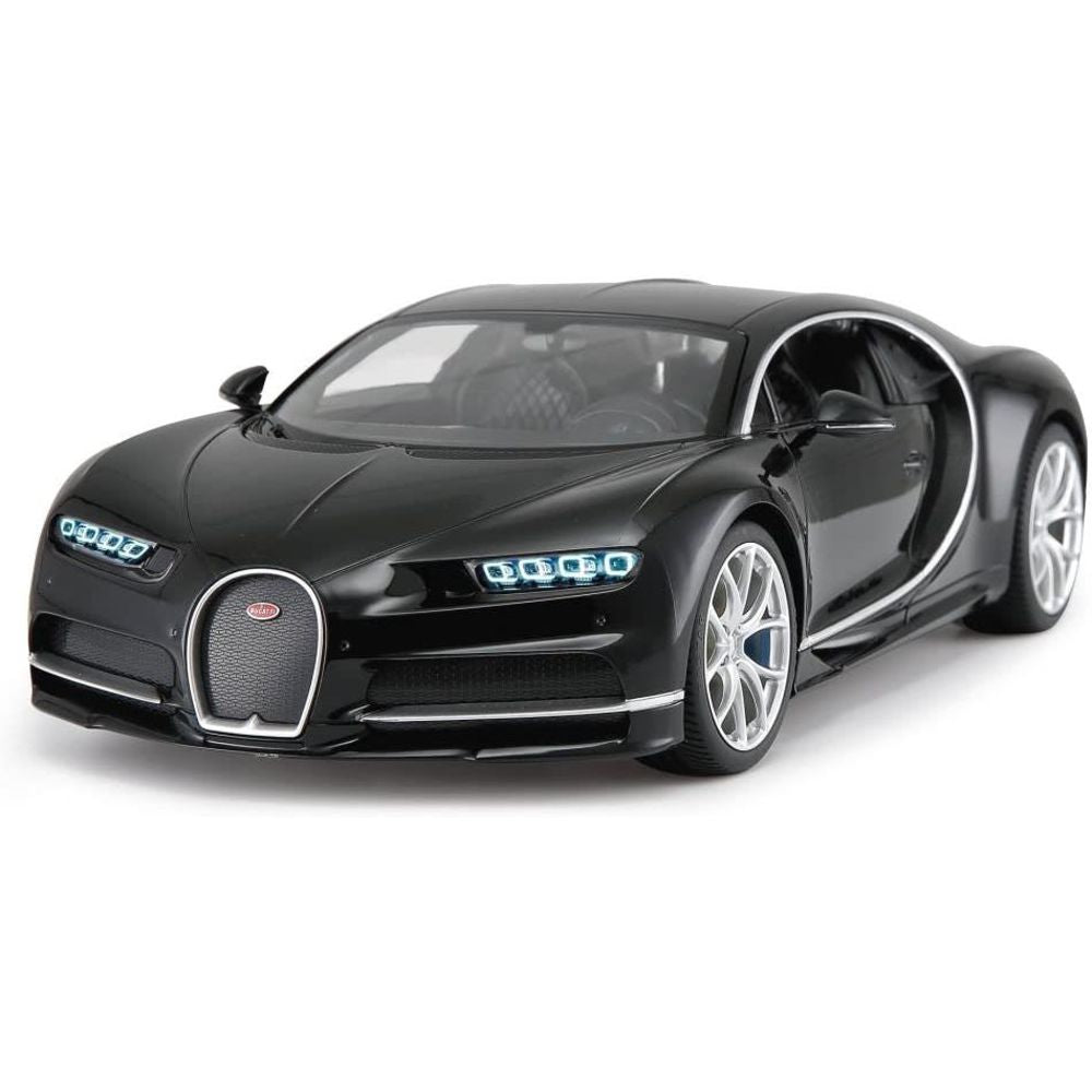 Jamara Bugatti Chiron 1:14 schwarz 2,4GHz Ferngesteuertes Auto mit LED Fahrlicht