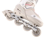 2in1 Inliner Schlittschuhe Gr. 39-43, Grau-Rosa, verstellbar | NILS EXTREME NH18188A