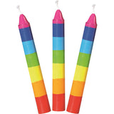 goki Geburtstagskerzen-Set, 10 Stück, bunt