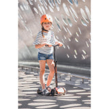 Scoot & Ride Highwaykick 5 LED Scooter, peache - Kinderroller, ab 5 Jahren