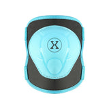 NILS EXTREME H704 Schoner-Set, Blau, Größe S - Protektoren Handgelenk Ellenbogen Knie