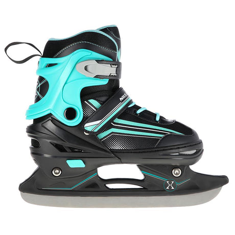 2in1 Inliner Schlittschuhe Gr. 34-38, Schwarz-Blau, verstellbar | NILS EXTREME NH18190
