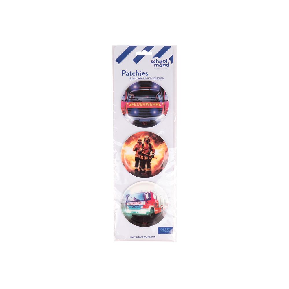 School-Mood 6er Patchy Set Feuerwehr