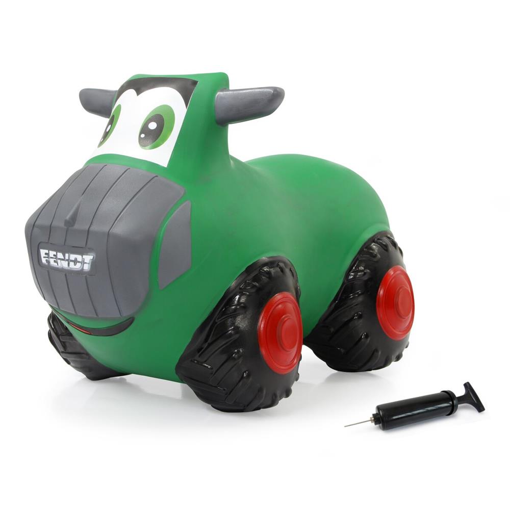 Jamara Fendt Hüpftraktor, Hüpfspielzeug mit Luftpumpe