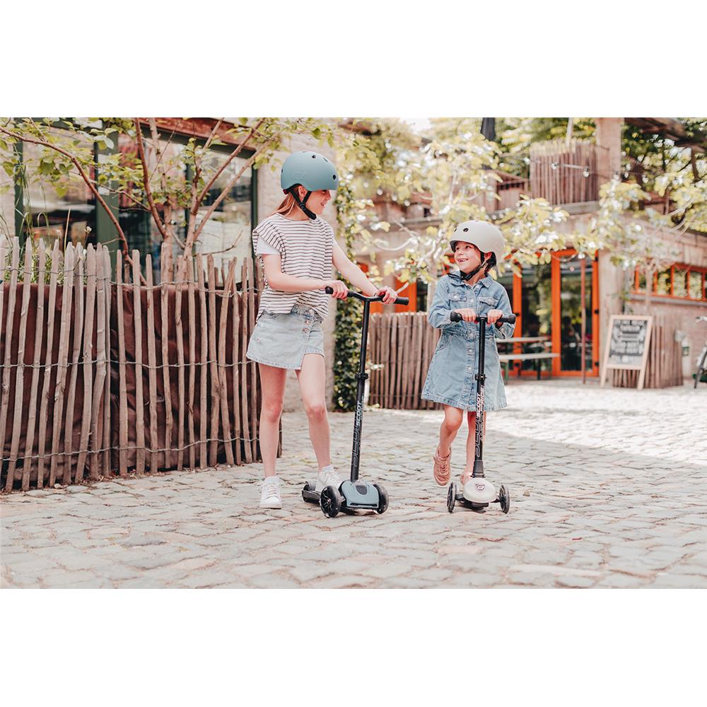 Scoot & Ride Highwaykick 5 LED Scooter, ash - Kinderroller, ab 5 Jahren
