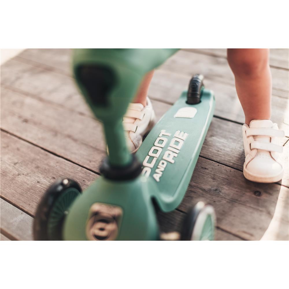 Scoot & Ride Highwaykick 1, forest - 2in1 Kinderroller, ab 1 Jahr