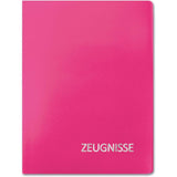 Roth Zeugnismappe Basic Magenta, mit 20 A4 Klarsichthüllen