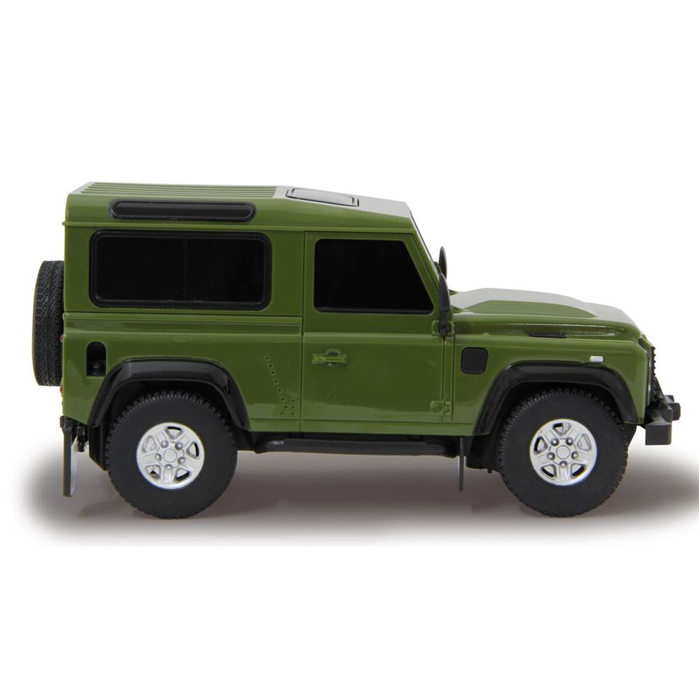 Jamara Land Rover Defender 1:24 grün 2,4GHz Ferngesteuertes Auto