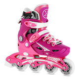 Inlineskates Inliner Gr. 31-34, Rosa, größenverstellbar | NILS EXTREME NA1055 BLAZE