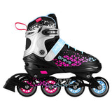 2in1 Inliner Schlittschuhe Gr. 39-43, Rosa, verstellbar | NILS EXTREME NH18190A BRAVE