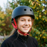 NILS EXTREME MTW001-2 Helm Größe L 58-61 cm Schwarz - Schutzhelm für Skateboard Inliner Roller Helm