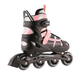 2in1 Inliner Schlittschuhe Gr. 35-38, Rosa-Weiß, verstellbar | NILS EXTREME NH18366A