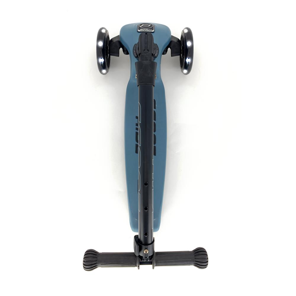 Scoot & Ride Highwaykick 3 LED Scooter, steel - Kinderroller, ab 3 Jahren