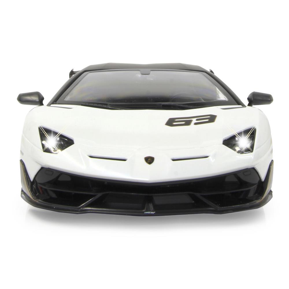 Jamara Lamborghini Aventador SVJ Performance 1:14 weiß 2,4GHz Ferngesteuertes Auto mit LED Fahrlicht