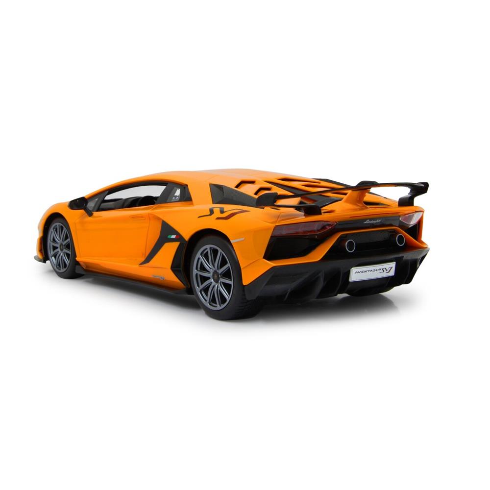 Jamara Lamborghini Aventador SVJ 1:14 orange 2,4GHz Ferngesteuertes Auto mit LED Fahrlicht