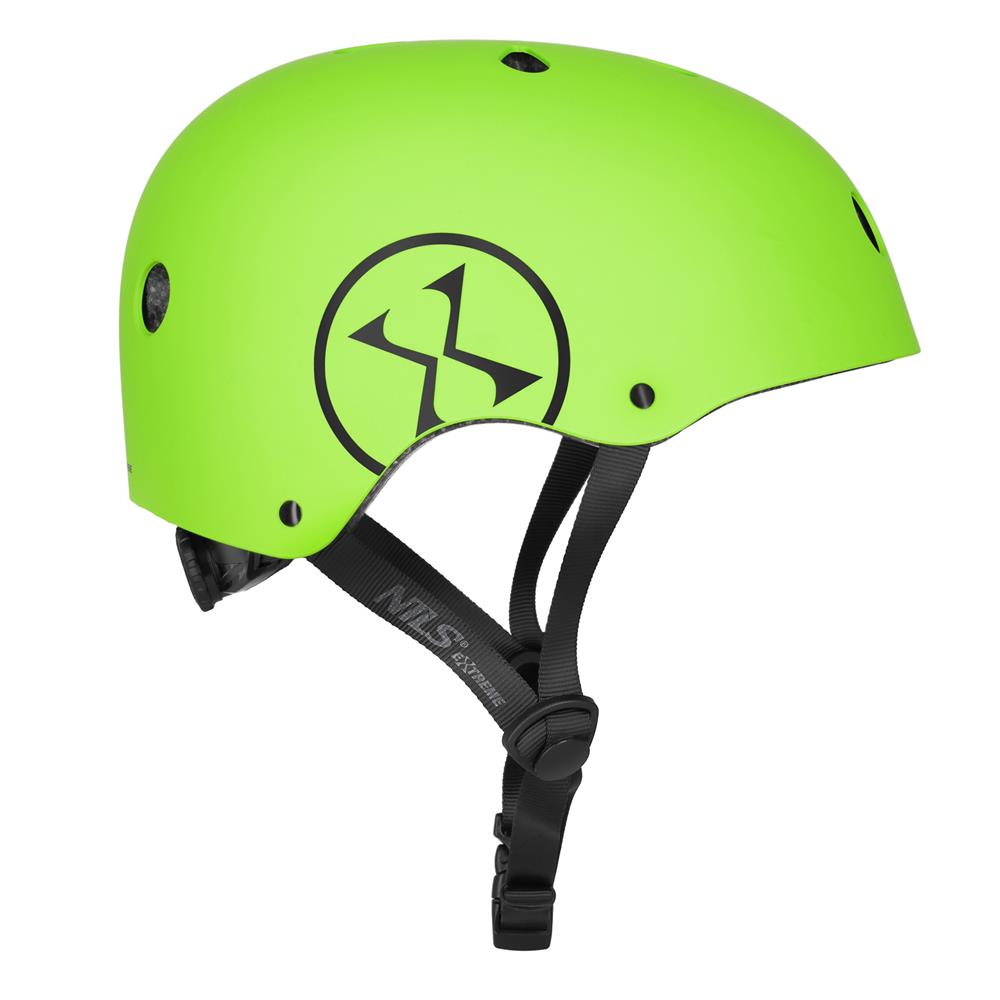 NILS EXTREME MTW001-2 Helm Größe L 58-61 cm Grün - Schutzhelm für Skatehelm Inliner Roller Fahrrad