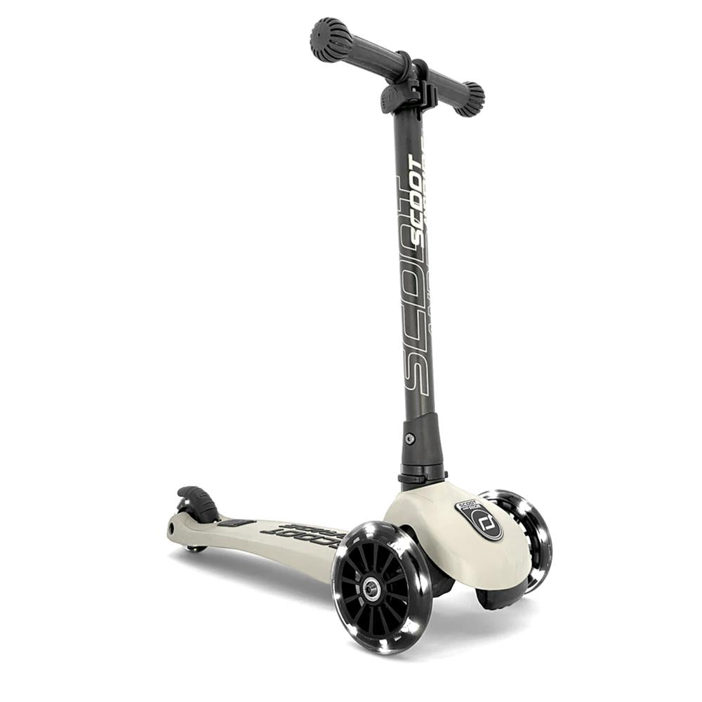 Scoot & Ride Highwaykick 3 LED Scooter, ash - Kinderroller, ab 3 Jahren