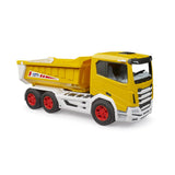 Bruder 03470 – ROADMAX Kipp-LKW für Kinder ab 2 Jahren, robuster Kipper