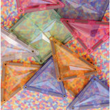 Cleverclixx Kompakt-Bausatz in Pastellfarben 36 Teile, kleines Erweiterungsset, Magnetspielzeug
