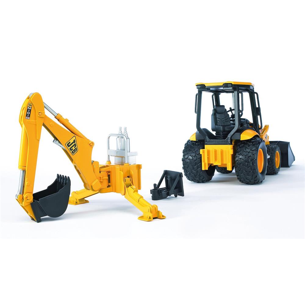 Bruder 02427 - JCB MIDI CX Baggerlader, 1:16
