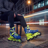 Inlineskates Inliner Gr. 35-38, Dunkelblau, größenverstellbar | NILS EXTREME NA1055 BLAZE