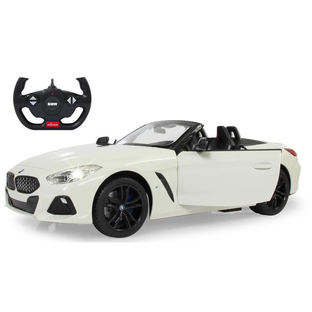 Jamara BMW Z4 Roadster 1:14 weiß 2,4GHz Tür manuell Ferngesteuertes Auto mit LED Fahrlicht
