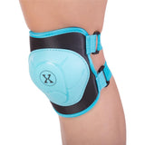 NILS EXTREME H704 Schoner-Set, Blau, Größe M - Protektoren Handgelenk Ellenbogen Knie