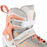 2in1 Inliner Schlittschuhe Gr. 34-38, Weiß-Rosa, verstellbar | NILS EXTREME NH18190