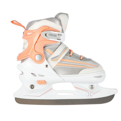 2in1 Inliner Schlittschuhe Gr. 29-33, Weiß-Rosa, verstellbar | NILS EXTREME NH18190
