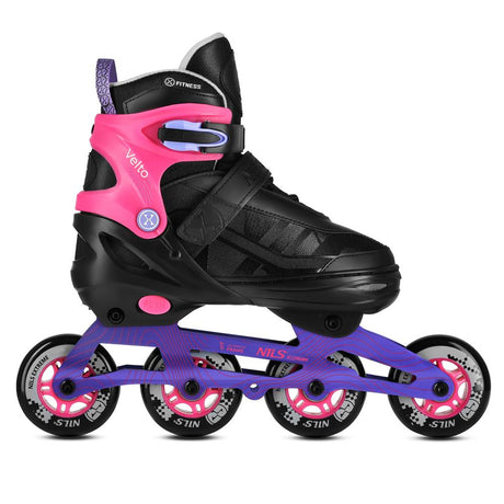 Inlineskates Inliner Gr. 39-42, Rosa, größenverstellbar | NILS EXTREME NA684 VELTO