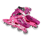 Inlineskates Inliner Gr. 31-34, Rosa, größenverstellbar | NILS EXTREME NA1055 BLAZE