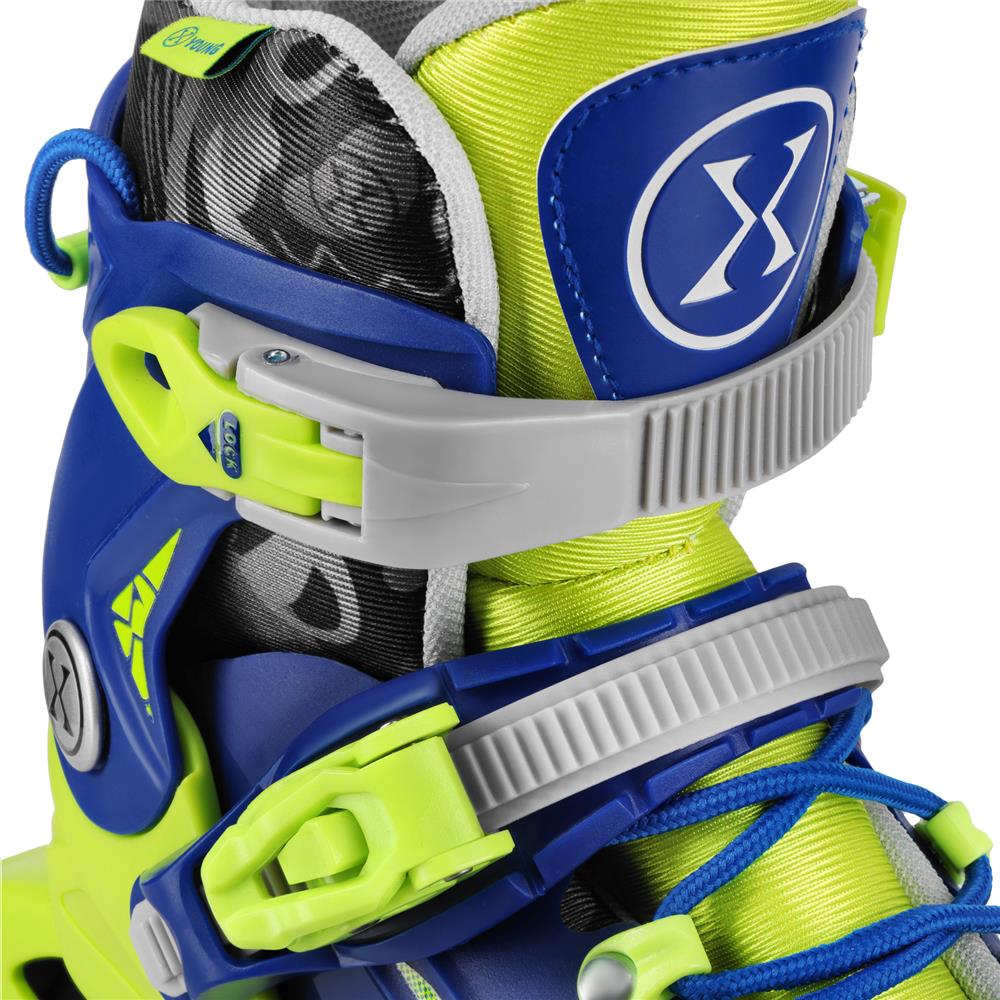 Inlineskates Inliner Gr. 35-38, Dunkelblau, größenverstellbar | NILS EXTREME NA1055 BLAZE