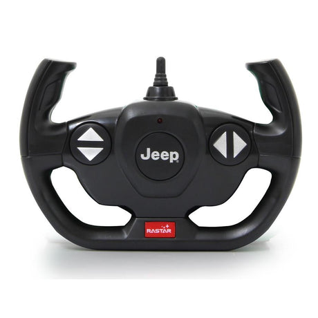 Jamara Jeep Wrangler JL 1:14 schwarz 2,4GHz Tür manuell Ferngesteuertes Auto mit LED Fahrlicht