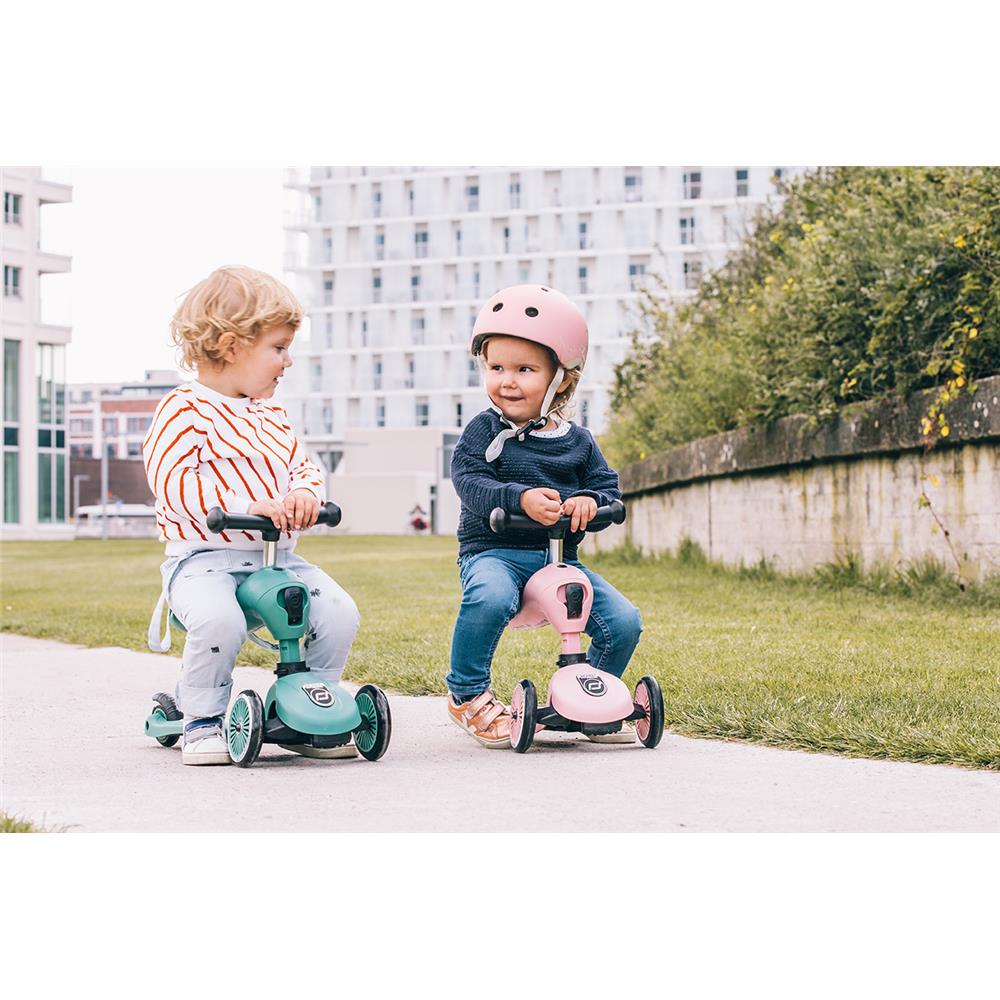 Scoot & Ride Highwaykick 1, rose - 2in1 Kinderroller, ab 1 Jahr