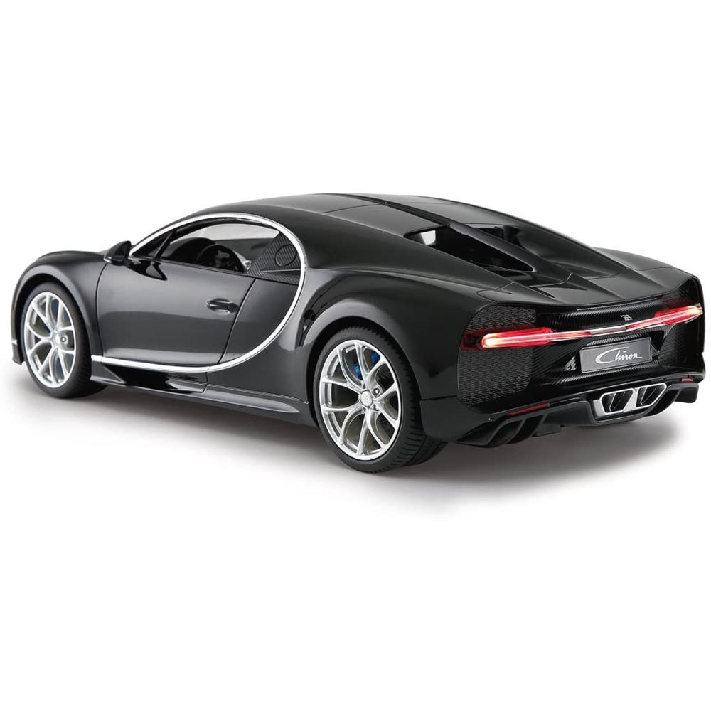 Jamara Bugatti Chiron 1:14 schwarz 2,4GHz Ferngesteuertes Auto mit LED Fahrlicht