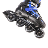 2in1 Inliner Schlittschuhe Gr. 39-43, Dunkelblau, verstellbar | NILS EXTREME NH18366A