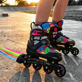 4in1 Inliner Schlittschuhe Rollschuhe Gr. 39-42, verstellbar | NILS EXTREME NH10907 TINTY
