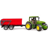 Bruder 02057 - John Deere 6920 mit Wannenkippanhänger