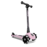 Scoot & Ride Highwaykick 3 LED Scooter, rose - Kinderroller, ab 3 Jahren