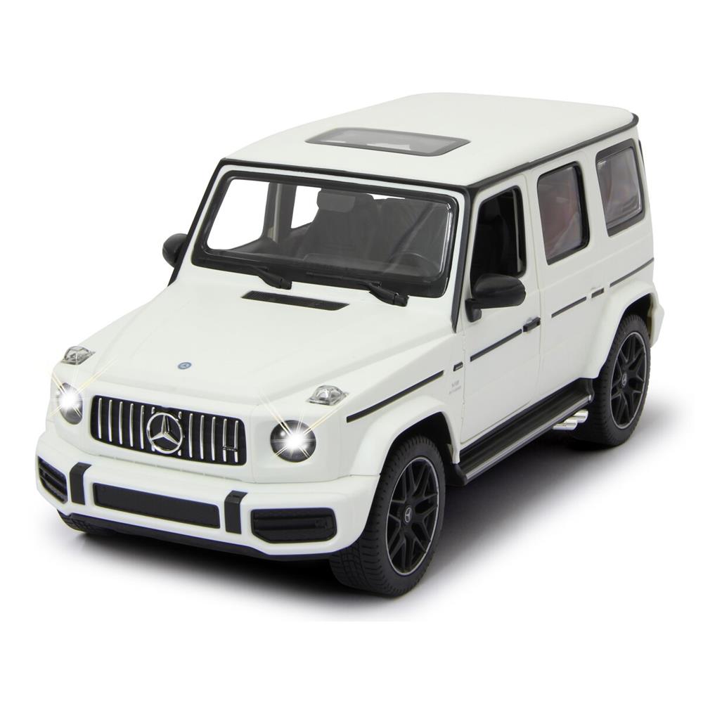 Jamara Mercedes-AMG G63 1:14 weiß 2,4GHz Tür manuell Ferngesteuertes Auto mit LED Fahrlicht