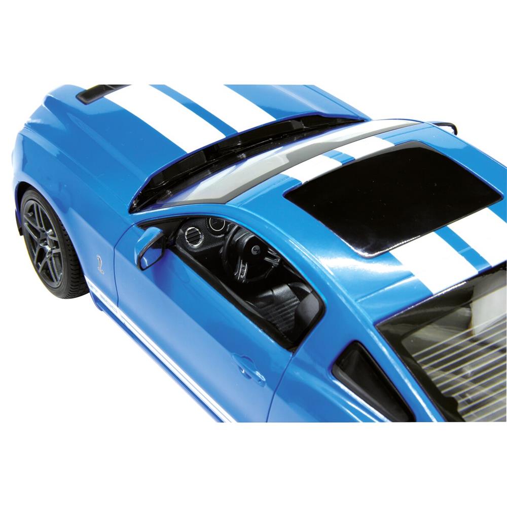 Jamara Ford Shelby GT500 1:14 blau 2,4GHz Ferngesteuertes Auto mit LED Fahrlicht