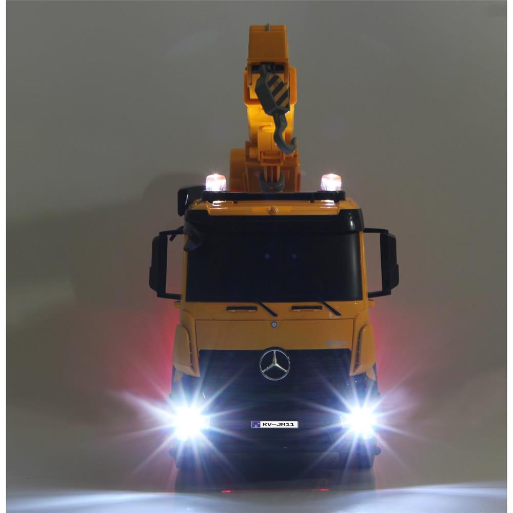 Jamara Schwerlastkran Mercedes-Benz Arocs Liebherr, 1:20, 2,4GHz, ferngesteuertes Baufahrzeug