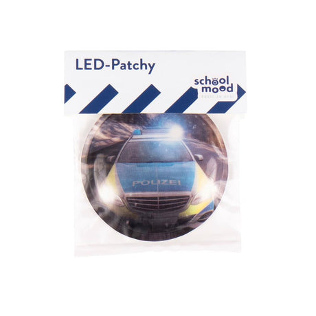 School-Mood LED-Patchy Polizei