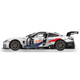 Jamara BMW M8 GTE 1:18 weiß 2,4GHz Bausatz Ferngesteuertes Auto