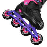 Inlineskates Inliner Gr. 42-45, Rosa, größenverstellbar | NILS EXTREME NA684 VELTO