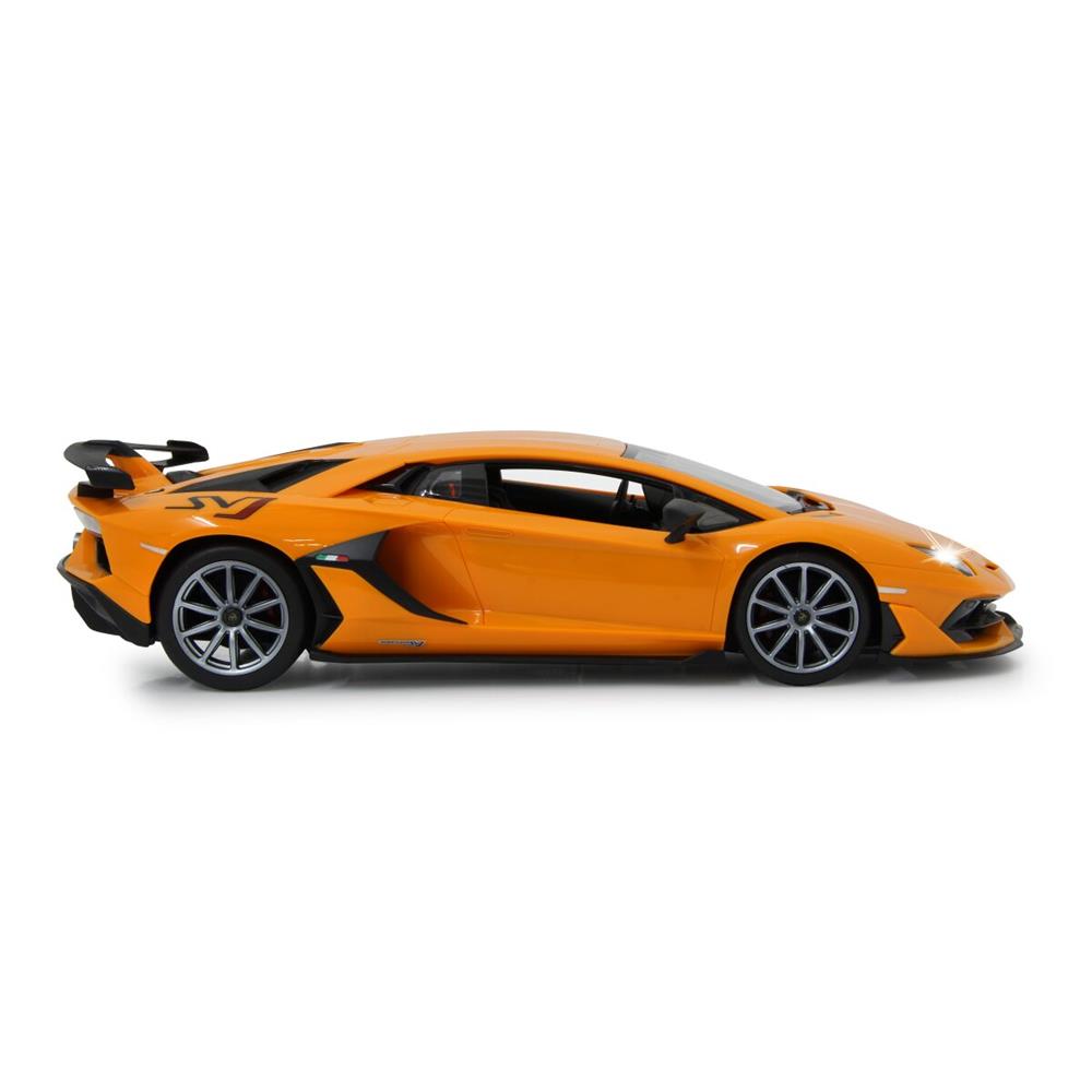 Jamara Lamborghini Aventador SVJ 1:14 orange 2,4GHz Ferngesteuertes Auto mit LED Fahrlicht