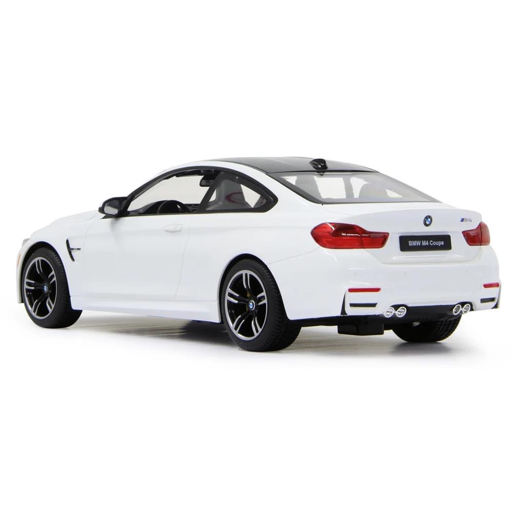 Jamara BMW M4 Coupe 1:14 weiß 2,4GHz Ferngesteuertes Auto mit LED Fahrlicht