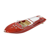 Jamara Venezia 2 Kanal 40MHz RC Boot Holzoptik Ferngesteuertes Rennboot mit Funksteuerung