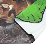 Roth Kinder-Badetuch, Dinosaurier Tyrannosaurus, 60x120 cm, platzsparend, schnell trocknend